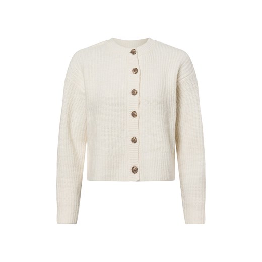 Msch Copenhagen Sweter damski z dzianiny - MSCHGittel Kobiety Sztuczne włókno écru jednolity ze sklepu vangraaf w kategorii Swetry damskie - zdjęcie 177789110