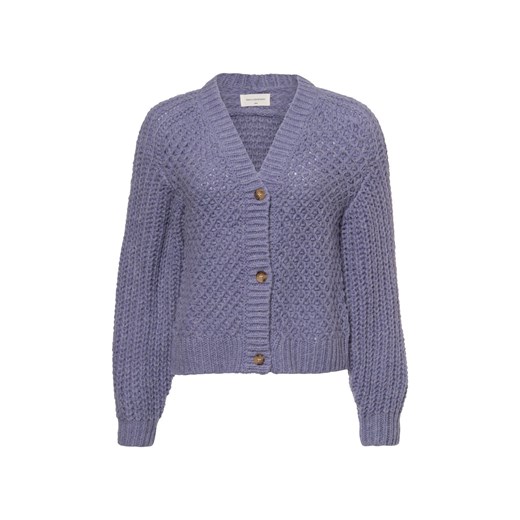 Msch Copenhagen Kardigan damski MSCHAmabelle Heidi Kobiety Sztuczne włókno bzowy jednolity ze sklepu vangraaf w kategorii Swetry damskie - zdjęcie 177789113