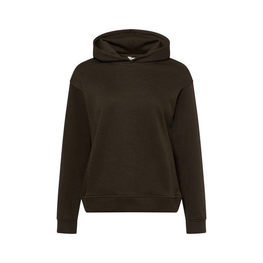 Msch Copenhagen Damski sweter z kapturem - MSCHEthella Kobiety oliwkowy jednolity ze sklepu vangraaf w kategorii Bluzy damskie - zdjęcie 177789121