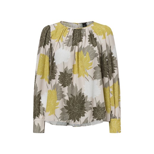 Marc Cain Bluzka damska Kobiety Sztuczne włókno khaki wzorzysty ze sklepu vangraaf w kategorii Bluzki damskie - zdjęcie 177789232
