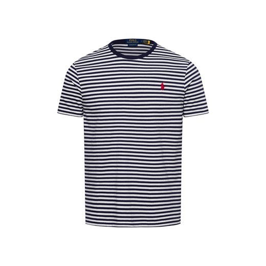 Polo Ralph Lauren Koszulka męska Mężczyźni Bawełna écru w paski Polo Ralph Lauren XL vangraaf