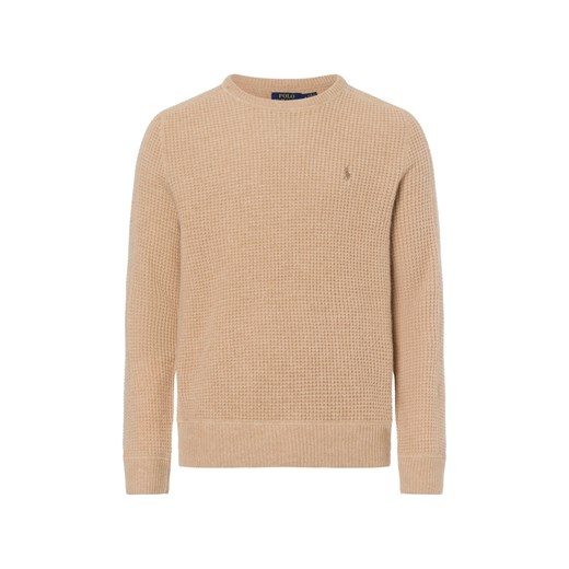 Polo Ralph Lauren Sweter z zawartością alpaki Mężczyźni Wełna wielbłądzi jednolity ze sklepu vangraaf w kategorii Swetry męskie - zdjęcie 177789321