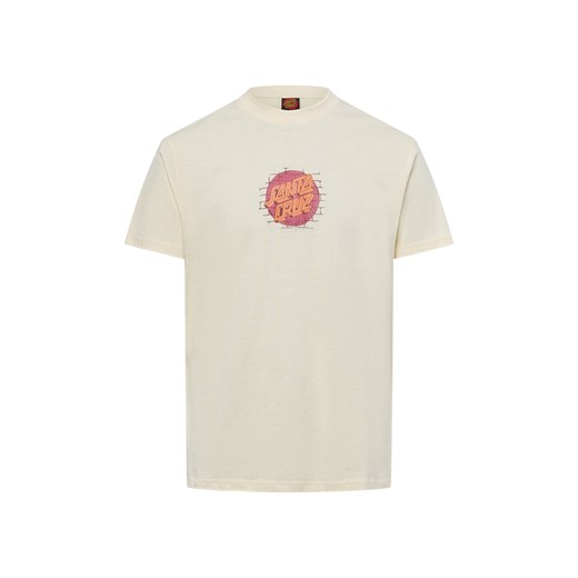 Santa Cruz Koszulka męska - Scrawl Brick Dot Front Mężczyźni Bawełna waniliowy jednolity ze sklepu vangraaf w kategorii T-shirty męskie - zdjęcie 177789450