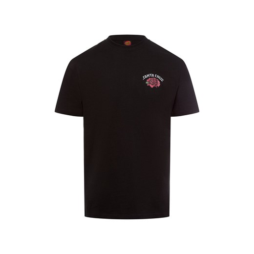Santa Cruz Koszulka męska - Dressen Roses Solo Mężczyźni Bawełna czarny jednolity ze sklepu vangraaf w kategorii T-shirty męskie - zdjęcie 177789452