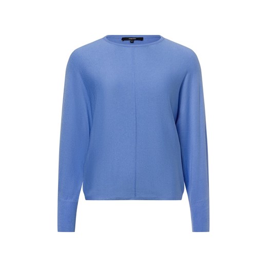 Someday Damski sweter z dzianiny - linia Taliya Kobiety niebieski jednolity ze sklepu vangraaf w kategorii Swetry damskie - zdjęcie 177789491