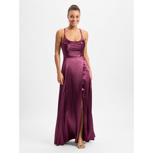 Hey Kyla Damska sukienka wieczorowa Kobiety bordowy jednolity Hey Kyla 36 vangraaf