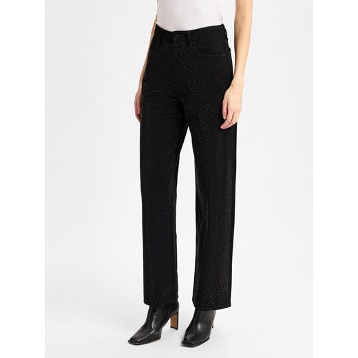 Armani Exchange Dżinsy Kobiety Jeansy czarny jednolity ze sklepu vangraaf w kategorii Jeansy damskie - zdjęcie 177789664