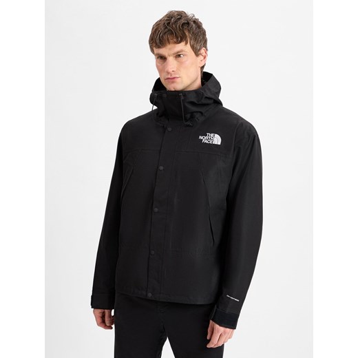 The North Face Kurtka męska Mężczyźni Sztuczne włókno czarny jednolity ze sklepu vangraaf w kategorii Kurtki męskie - zdjęcie 177789691