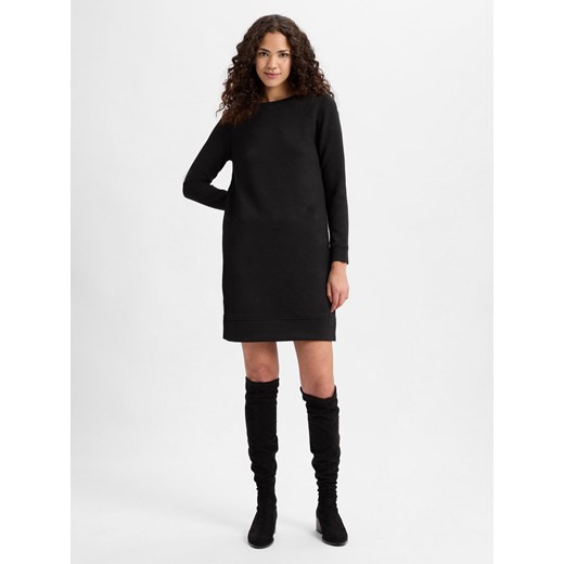 comma casual identity Sukienka damska Kobiety Sztuczne włókno czarny jednolity - id: 727787-0001-00380 - marki comma, - 177790040 comma casual identity Sukienka damska Kobiety Sztuczne włókno czarny jednolity ze sklepu vangraaf w kategorii Sukienki - zdjęcie 177790040