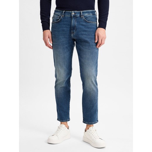 BOSS Orange Dżinsy - Re.Maine Bo S.Tone Mężczyźni blue stone jednolity 36-34 vangraaf