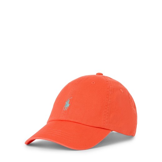 Polo Ralph Lauren Męska czapka z daszkiem Mężczyźni Bawełna koralowy jednolity ze sklepu vangraaf w kategorii Czapki z daszkiem męskie - zdjęcie 177790652