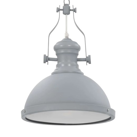 Szara loftowa lampa sufitowa C1-W19 ze sklepu Edinos.pl w kategorii Lampy sufitowe - zdjęcie 177790953