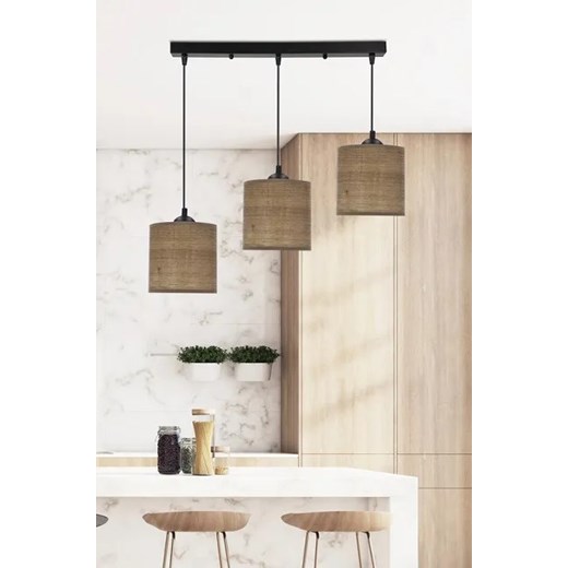 Potrójna lampa wisząca na listwie - V176-Onagi Lumes One Size Edinos.pl
