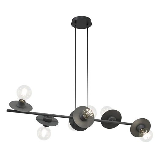 Czarna modernistyczna lampa wisząca - D159 A0-R26 ze sklepu Edinos.pl w kategorii Lampy wiszące - zdjęcie 177792463