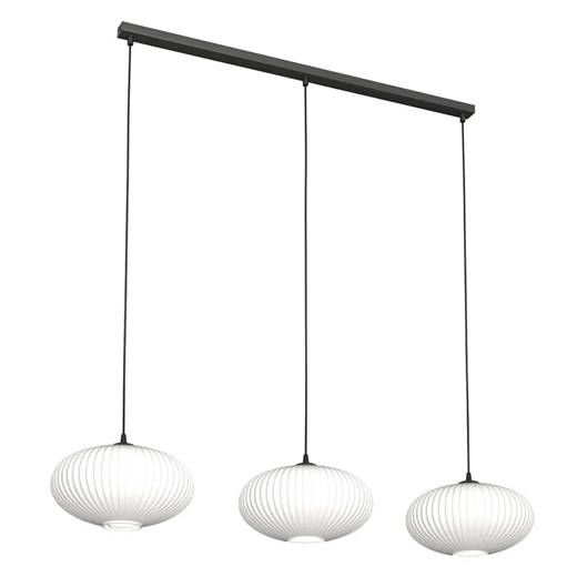 Nowoczesna lampa wisząca z mlecznymi kloszami - 6X D173 T4-B72 ze sklepu Edinos.pl w kategorii Lampy wiszące - zdjęcie 177792564