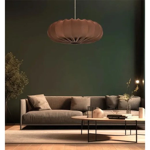 Nowoczesna lampa wisząca w kolorze mokka - D200-Vimeso Lumes One Size Edinos.pl