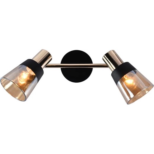 Dwukloszowa lampa sufitowa w stylu glamour - M022 - Maltrum ze sklepu Edinos.pl w kategorii Lampy sufitowe - zdjęcie 177792690