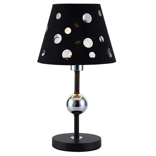 Czarna nowoczesna lampka stołowa - D219-Mavitz Candellux One Size Edinos.pl
