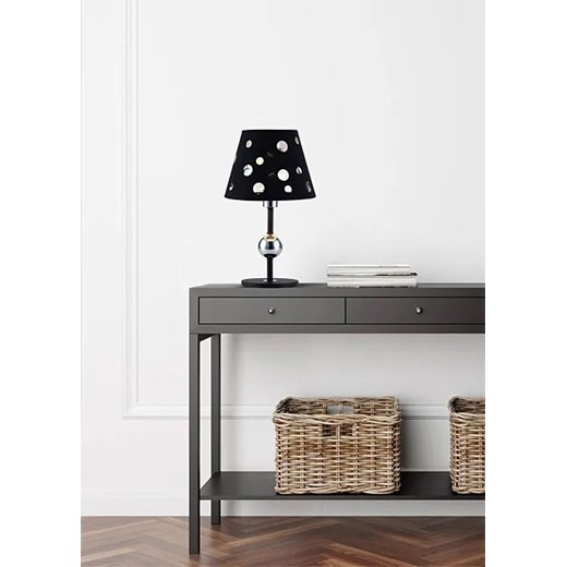 Czarna nowoczesna lampka stołowa - D219-Mavitz Candellux One Size Edinos.pl