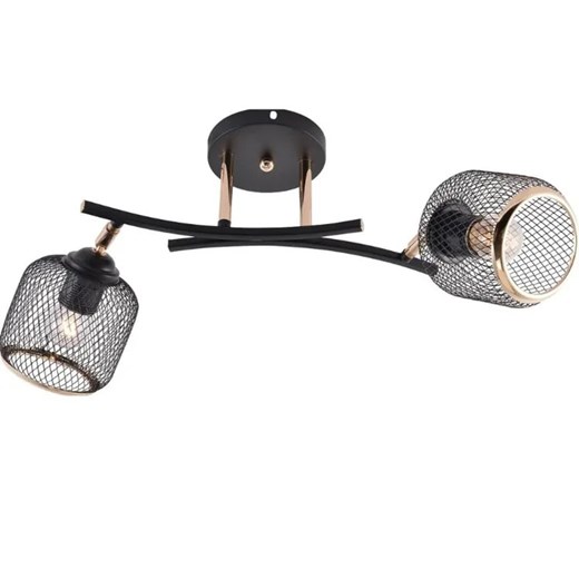 Nowoczesna lampa z dwoma kloszami - E1-Z29 ze sklepu Edinos.pl w kategorii Lampy wiszące - zdjęcie 177792853