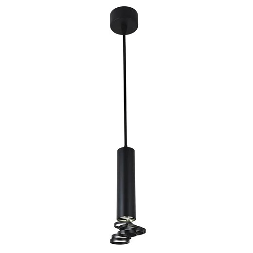 Czarna nowoczesna lampa wisząca D240-Exin Candellux One Size Edinos.pl
