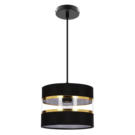 Czarna wisząca nowoczesna lampa - 9X D253 M0-K98 ze sklepu Edinos.pl w kategorii Lampy wiszące - zdjęcie 177793010