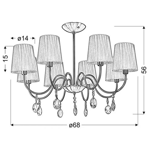 Lampa wisząca Candellux