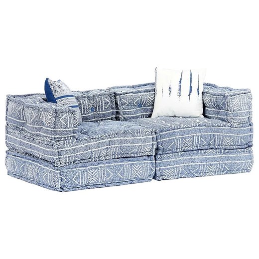 Dwuosobowa sofa modułowa indygo - Montanex 3D ze sklepu Edinos.pl w kategorii Narożniki - zdjęcie 177793743