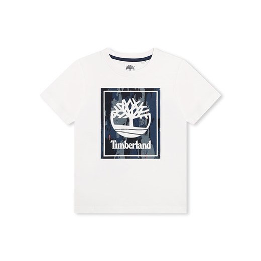 Timberland Koszulka w kolorze kremowym ze sklepu Limango Polska w kategorii T-shirty chłopięce - zdjęcie 177797444