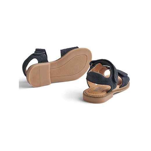 Wheat Skórzane sandały w kolorze granatowym 35 promocja Limango Polska