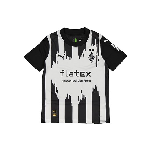 Puma Koszulka sportowa &quot;BMG Third Jersey Replica Jr.&quot; w kolorze czarno-białym ze sklepu Limango Polska w kategorii T-shirty chłopięce - zdjęcie 177798164