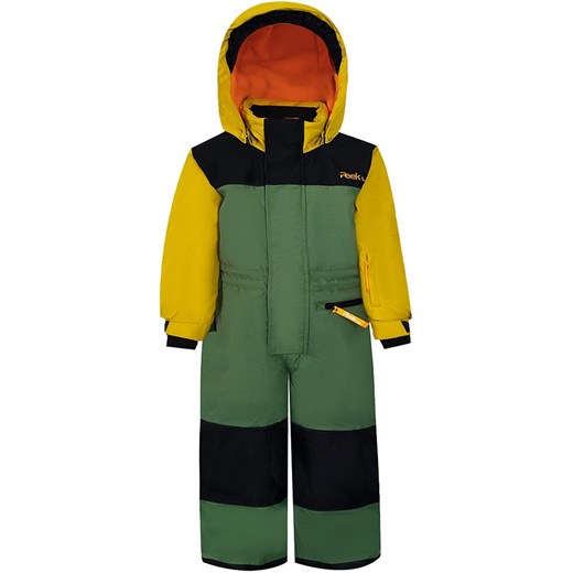 Peek U Kombinezon zimowy &quot;Huxley&quot; w kolorze żółto-oliwkowym ze sklepu Limango Polska w kategorii Kombinezony chłopięce - zdjęcie 177798322