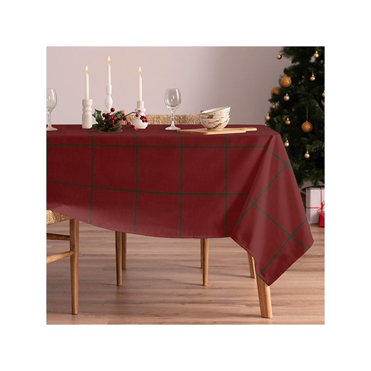 Mint Rugs Obrus &quot;Christmas Windows&quot; w kolorze bordowym ze sklepu Limango Polska w kategorii Obrusy i bieżniki - zdjęcie 177798491