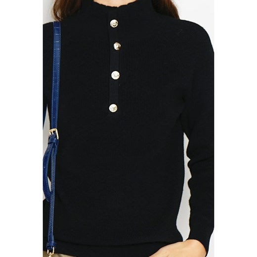 ASSUILI Kaszmirowy sweter w kolorze czarnym 42 Limango Polska okazyjna cena