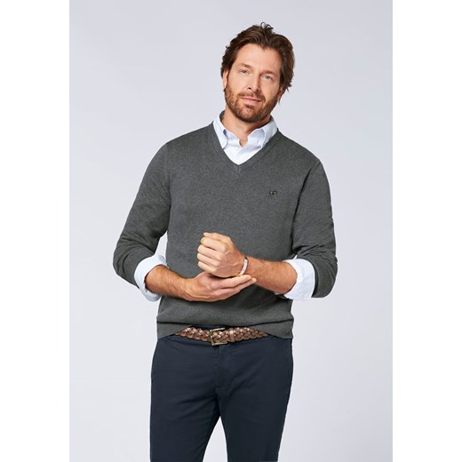 Polo Sylt Sweter w kolorze szarym ze sklepu Limango Polska w kategorii Swetry męskie - zdjęcie 177798930
