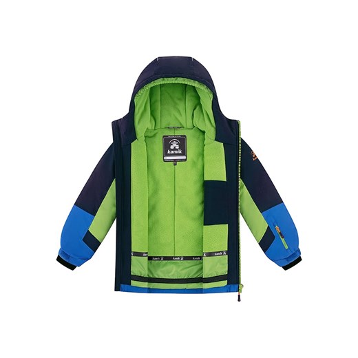 Kamik Kurtka narciarska &quot;Owen&quot; w kolorze granatowo-zielonym Kamik 164 promocja Limango Polska
