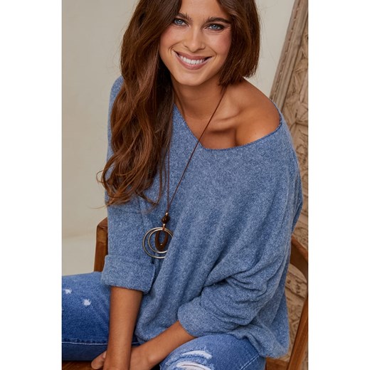 Joséfine Sweter &quot;Palomar&quot; w kolorze niebieskim Joséfine L wyprzedaż Limango Polska