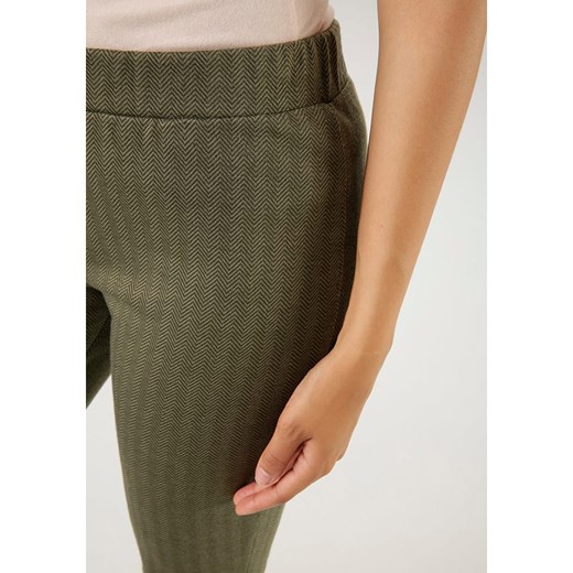 Aniston Spodnie w kolorze khaki Aniston 40 okazja Limango Polska