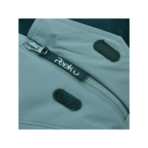 Peek U Zimowa kurtka funkcyjna &quot;Kiran&quot; w kolorze niebiesko-zielonym Peek U 104 promocja Limango Polska