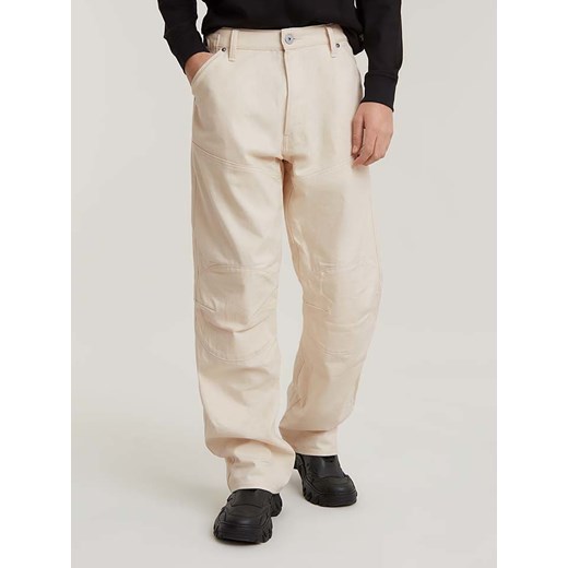 G-Star Dżinsy - Loose fit - w kolorze beżowym W33/L32 wyprzedaż Limango Polska