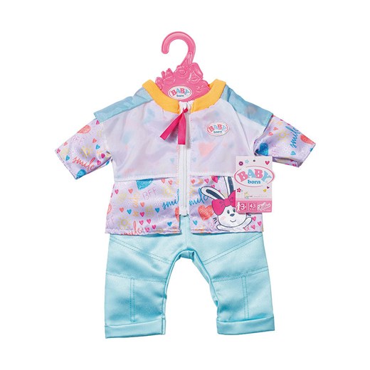 Baby Born Ubranko &quot;BABY born Casual Outfit Aqua&quot; ze wzorem dla lalek - 3+ ze sklepu Limango Polska w kategorii Zabawki - zdjęcie 177800754