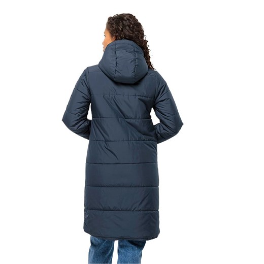 Jack Wolfskin Płaszcz pikowany "Deutzer" w kolorze granatowym Jack Wolfskin L promocja Limango Polska