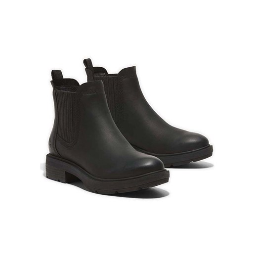 Timberland Skórzane sztyblety "Briemfield" w kolorze czarnym Timberland 41 okazja Limango Polska