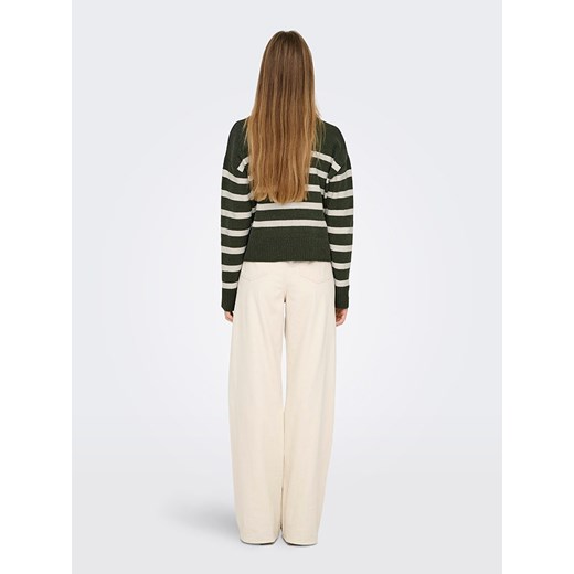 ONLY Sweter w kolorze ciemnozielonym XL okazja Limango Polska