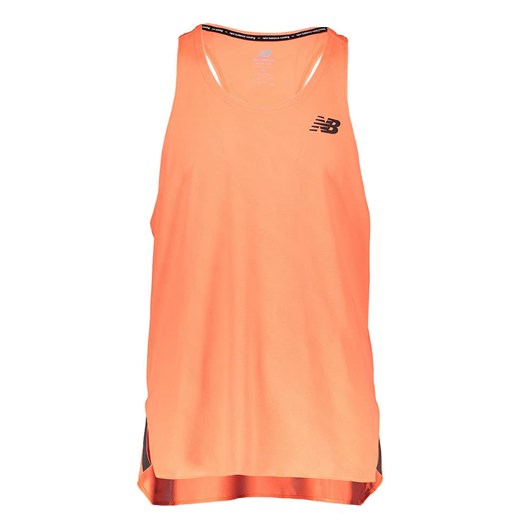 New Balance Top sportowy &quot;Q Speed&quot; w kolorze pomarańczowym ze sklepu Limango Polska w kategorii T-shirty męskie - zdjęcie 177803793