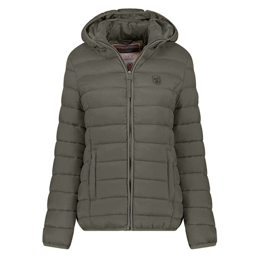 Geographical Norway Kurtka pikowana w kolorze khaki ze sklepu Limango Polska w kategorii Kurtki damskie - zdjęcie 177804020
