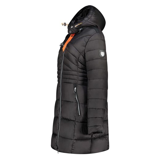 Geographical Norway Płaszcz pikowany w kolorze czarnym Geographical Norway L wyprzedaż Limango Polska