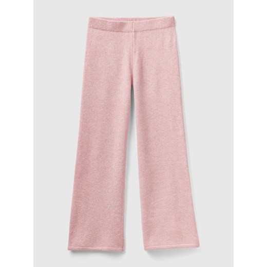 Benetton Spodnie w kolorze jasnoróżowym S Limango Polska okazja
