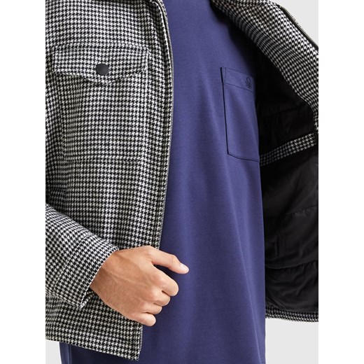 Benetton Wełniana kurtka przejściowa w kolorze niebieskim XL okazja Limango Polska