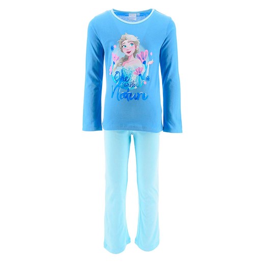 Disney Frozen Piżama &quot;Kraina Lodu&quot; w kolorze błękitnym ze sklepu Limango Polska w kategorii Piżamy dziecięce - zdjęcie 177804542